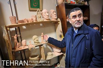 بازدید قائم مقام معاونت اجتماعی و جعمی از هنرمندان از سرای امید طلوع 27