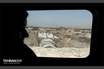 بازدید سخنگوی شهرداری تهران از ایستگاه متروی دولت آباد