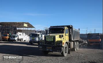 مانور برف‌‍‌روبی منطقه 4 شهرداری تهران 4