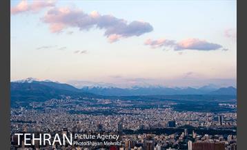 ترافیک شامگاهی خیابان های تهران 4