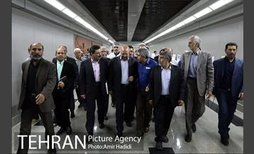 افتتاح ایستگاه مترو سهروردی 5