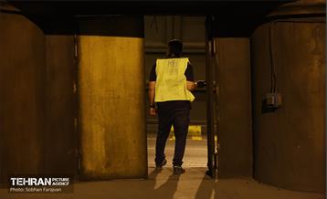 عملیات تعمیر و نگهداری تونل توحید 15