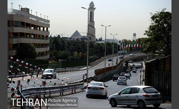 پل غیر همسطح بزرگراه شهید چمران (پل شهید نوروزی) 3