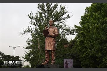 مراسم رونمایی از تندیس شهید دکتر مصطفی چمران  8