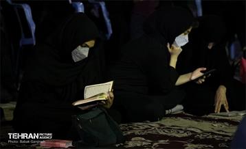 مراسم احیای شب بیست و سوم در مقبره شهدای بوستان سیمرغ 13