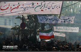 مراسم تشییع پیکرهای ۱۰۰ شهید گمنام 28