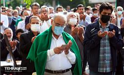 اقامه نماز عید فطر در محله کرمان 18