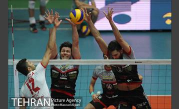 دیدار بانک سرمایه و شهرداری ارومیه در لیگ برتر والیبال