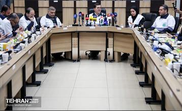 نشست خبری رئیس سازمان پیشگیری و مدیریت بحران شهر تهران 29