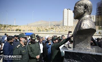 آیین رونمایی از سردیس سردار شهید حسین همدانی  33