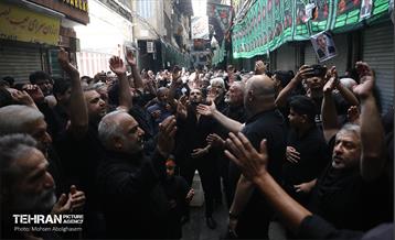 عزاداری ظهر تاسوعا در بازار بزرگ تهران 21