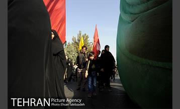 راهپیمایی جاماندگان اربعین حسینی در تهران 45