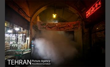 ضدعفونی بازارچه شهر ری و حرم عبدالعظیم حسنی (ع) 26