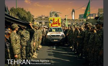 مراسم تشییع پیکر شهید ناظری در منطقه 20 (شهرری) 1