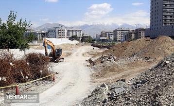 بازدید معاون فنی و عمرانی از پروژه‌های عمرانی منطقه ۵ 9