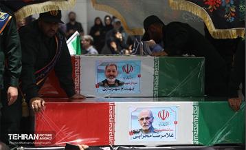 تشییع شهدای اقتدار ملی در تهران - 3  15