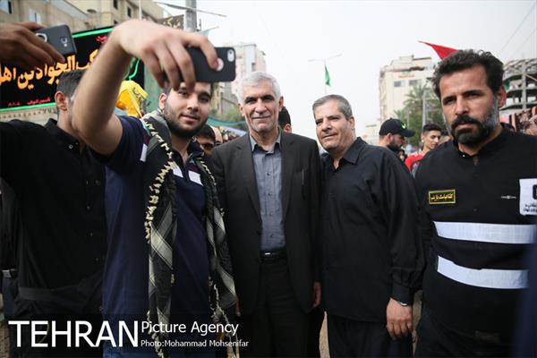 حضور سیدمحمدعلی افشانی شهردار تهران در کربلا 2