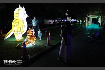 «جشن نور تهران» در بلوار کشاورز 26
