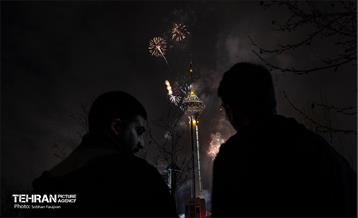 نورافشانی جشن ۲۲ بهمن 6