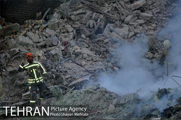 پنجمین روز آواربرداری ساختمان پلاسکو 16