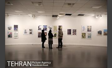 بازدید مدیرعامل شرکت توسعه فضاهای فرهنگی از نمایشگاه تهران از منظر هنرمندان 8