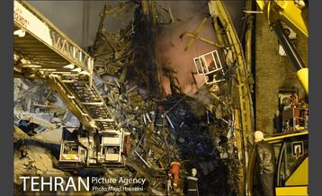 امداد رسانی شبانه در حادثه پلاسکو 24