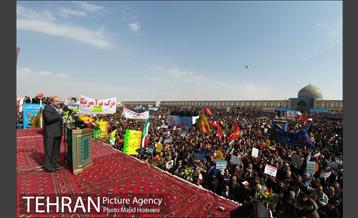 حضور دکتر قالیباف در راهپیمایی 22 بهمن 15