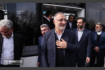 آیین رونمایی و ورود ناوگان حمل‌ونقل برقی شهر تهران 2