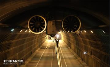 عملیات تعمیر و نگهداری تونل توحید 19