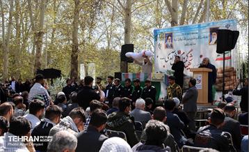 تشییع پیکر پاک و مطهر شهید گمنام در فدراسیون تیراندازی 9