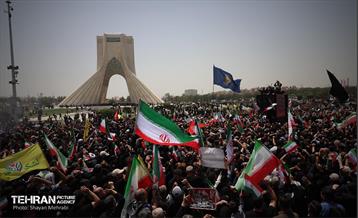 تشییع شهدای اقتدار ملی در تهران - 4 6