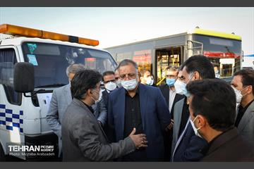 بازدید شهردار تهران از شرکت واحد اتوبوسرانی تهران 34