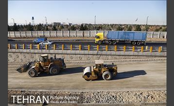 بازدید شهردار تهران از پروژه تقاطع غیر همسطح باقر شهر 6