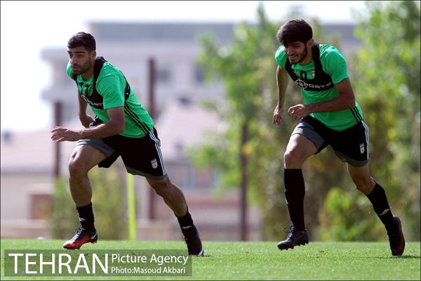 تمرین تیم ملی فوتبال 11