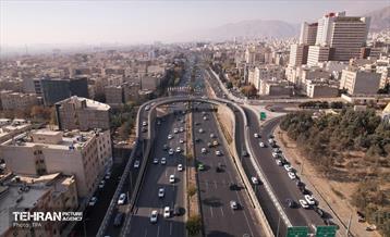 پل دو برگردان همت - تقاطع اشرفی اصفهانی