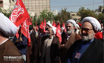 اجتماع مسجدی‌ها در میدان فلسطین تهران 28