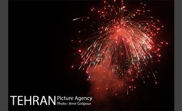 مراسم نورافشانی در شب عید غدیر 1