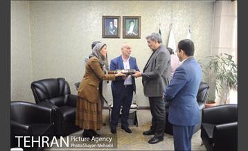 دیدار فواد بلوق شهرداربعلبک با پیروز حناچی شهردار تهران 3