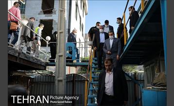 بازدید محسن هاشمی از خط 10 مترو 12