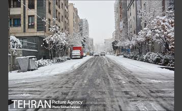 بارش برف زمستانی در تهران-2 34