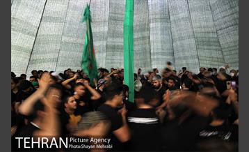 عزاداری ظهر عاشورای حسینی در چهار راه گلوبندک 14