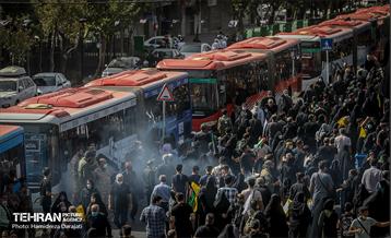 راهپیمایی جاماندگان اربعین حسینی در تهران 11