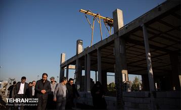 بازدید اعضای شورای شهر از پروژه‌های منطقه 11 27