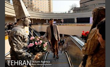 آیین افتتاح ایوان انتظار میدان ولیعصر(عج) 4