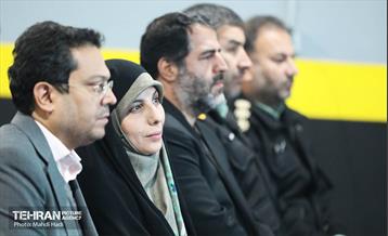 مراسم افتتاح پروژهای منطقه ۸ 30