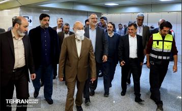 آیین بهره‌برداری از ۱۱ کیلومتر خط مترو 1
