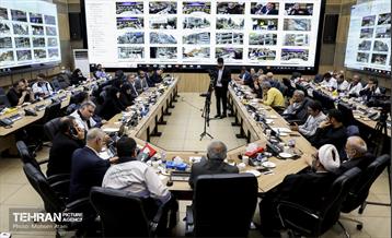 نشست جمعی از نمایندگان مجلس با رئیس سازمان پیشگیری و مدیریت بحران تهران 40