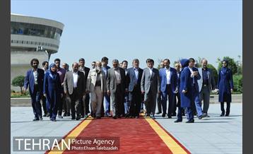 آیین افتتاح طبقه مخابراتی برج میلاد 8