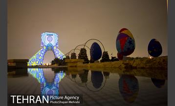 جشن نور نیمه شعبان در میدان آزادی 25