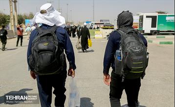 خدمات رسانی شهرداری منطقه 5 در پایانه مرزی مهران 17